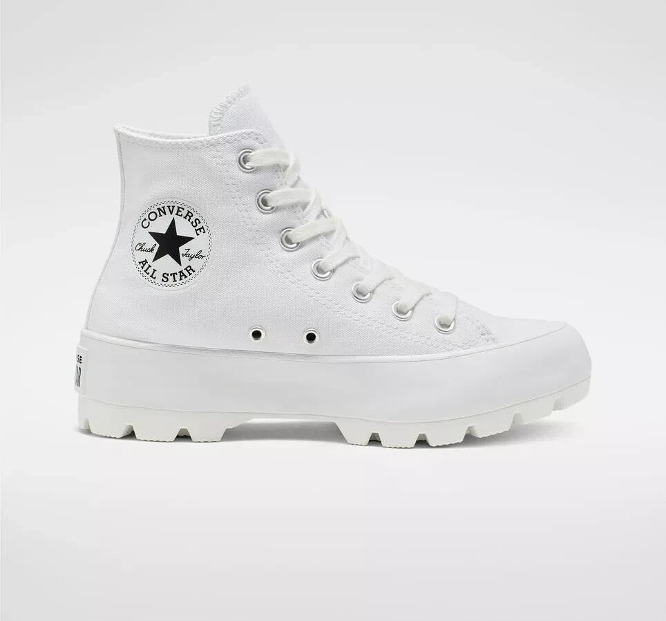 Converse Lugged Hi Platform Canvas High Top Chuck Taylor Sneakers for Women-image
