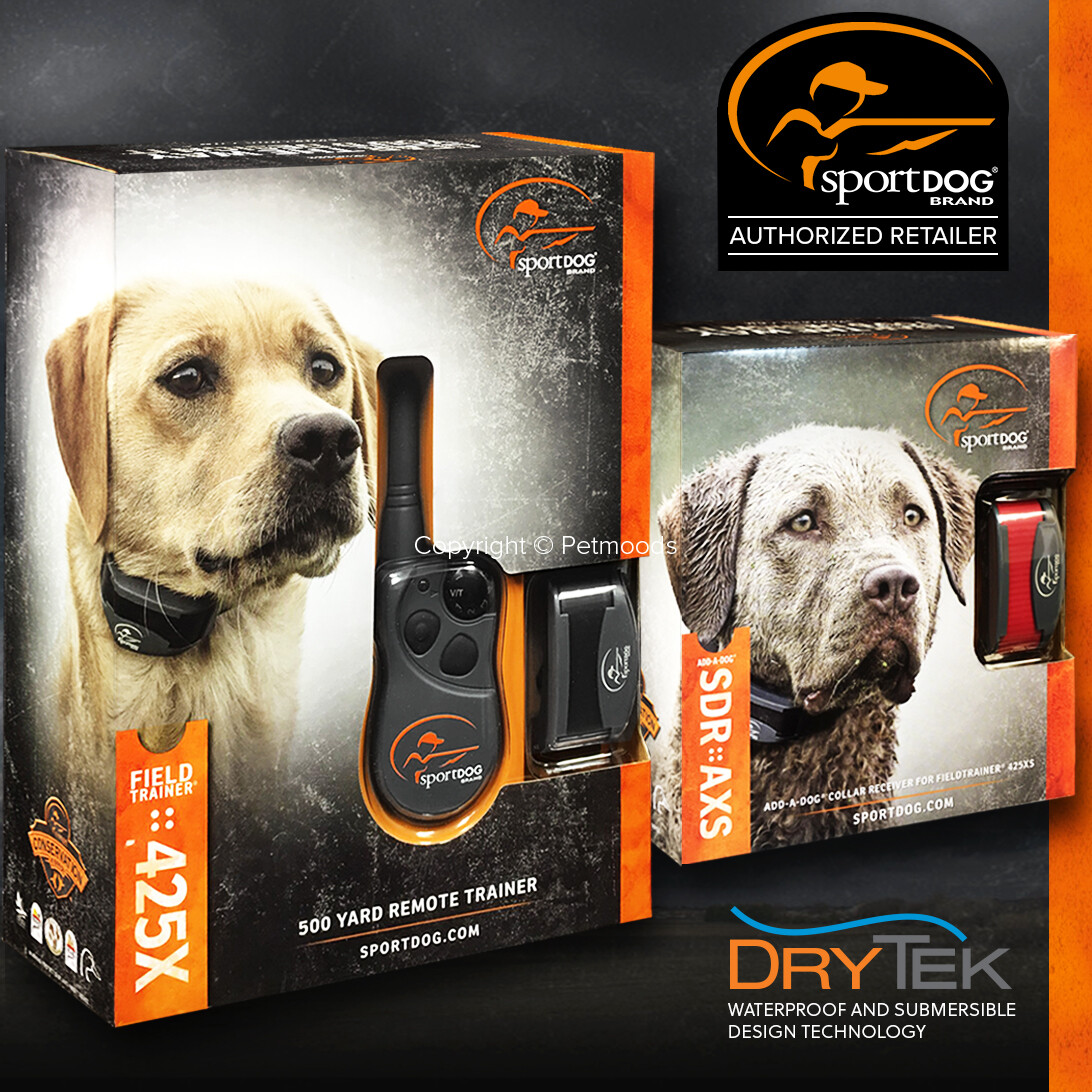 SportDOG SD-425X FieldTrainer 2-Dog Remote Field Training Collar