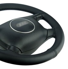 Lenkradhülle passend VW T4 Lenkradbezug Echtleder Lenkrad Bezug