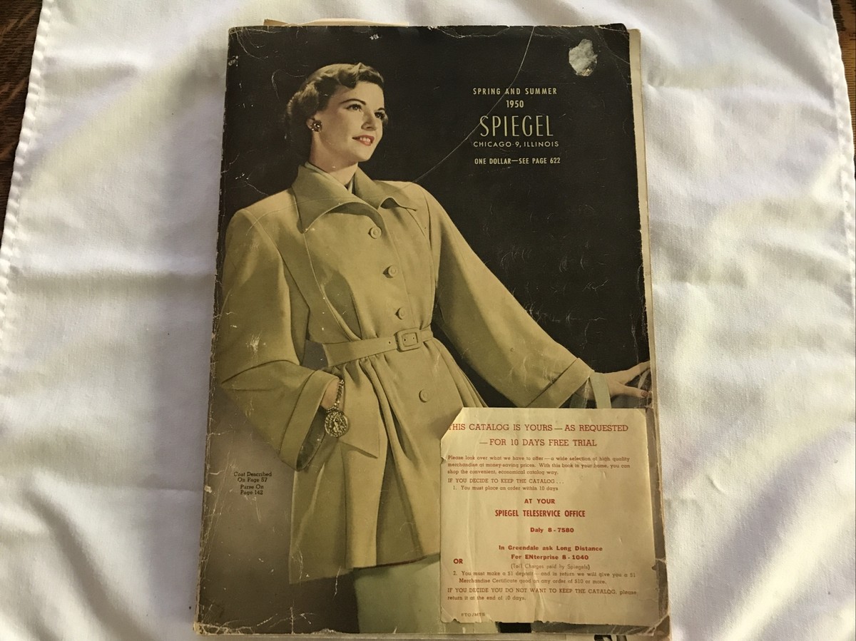 1950 Spring And Summer Vintage SPIEGEL Catalog | eBay