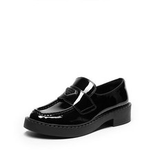 Women Slip On Platform Chunky Penny Loafers Business Casual Shoes
