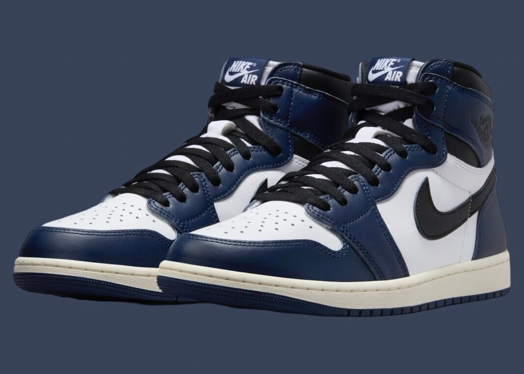 Nike Air Jordan 1 High OG Shoes Midnight Navy White DZ5485 Nike Air Jordan 1 High OG Shoes Midnight Navy White DZ5485