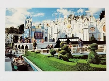 Postcard Disneyland It's a Small World, After All California Vintage Unused