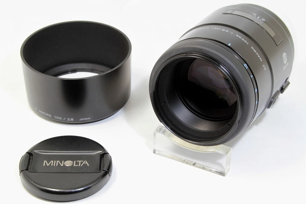 Minolta AF 100 mm f/2.8 Macro New Lens **Very Good** Condition | eBay