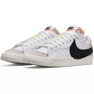 Nike Blazer Low '77 Jumbo Sneakers - White/Black/White/Sail - Size 10