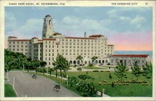 Postcard: VINOY PARK HOTEL, ST. PETERSBURG, FLA.