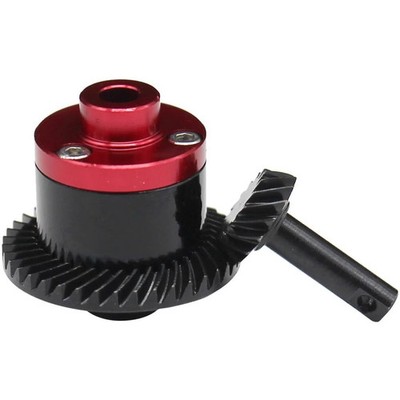 HOT RACING VXS9282X02 - STEEL HELICAL SPIRAL GEAR SET W/ALUMINUM COVER PLATE
