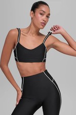 New Alo Yoga Airlift Haven Bra - Black Fast Shipping  Below MSRP 