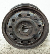 14x5 Black Steel Wheel Fits 1991-2002 Saturn S Series