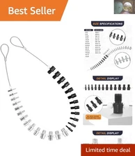Precision Nut & Bolt Thread Checker with 26 Gauges for Instant Size Verification
