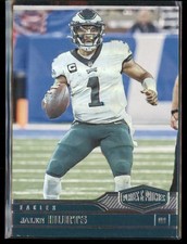 2023 Panini Plates & Patches Jalen Hurts #123 Football NFL Eagles 