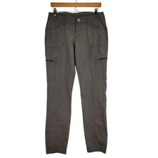 Kuhl Horizn Skinny Cargo Pants 6 Gray Hiking Outdoor Reflex Softshell Style 6276