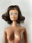 Vintage Mattel Midge Brunette  Straight Leg Freckles 1962 Japan Missing pinky