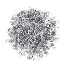 500PCS 2.6cm Waxed Candle Wicks with Smokeless Candle Wick with Sustainers