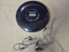 Gueray Portable CD Player Discman w Earphones Anti Skip Shockproof LCD