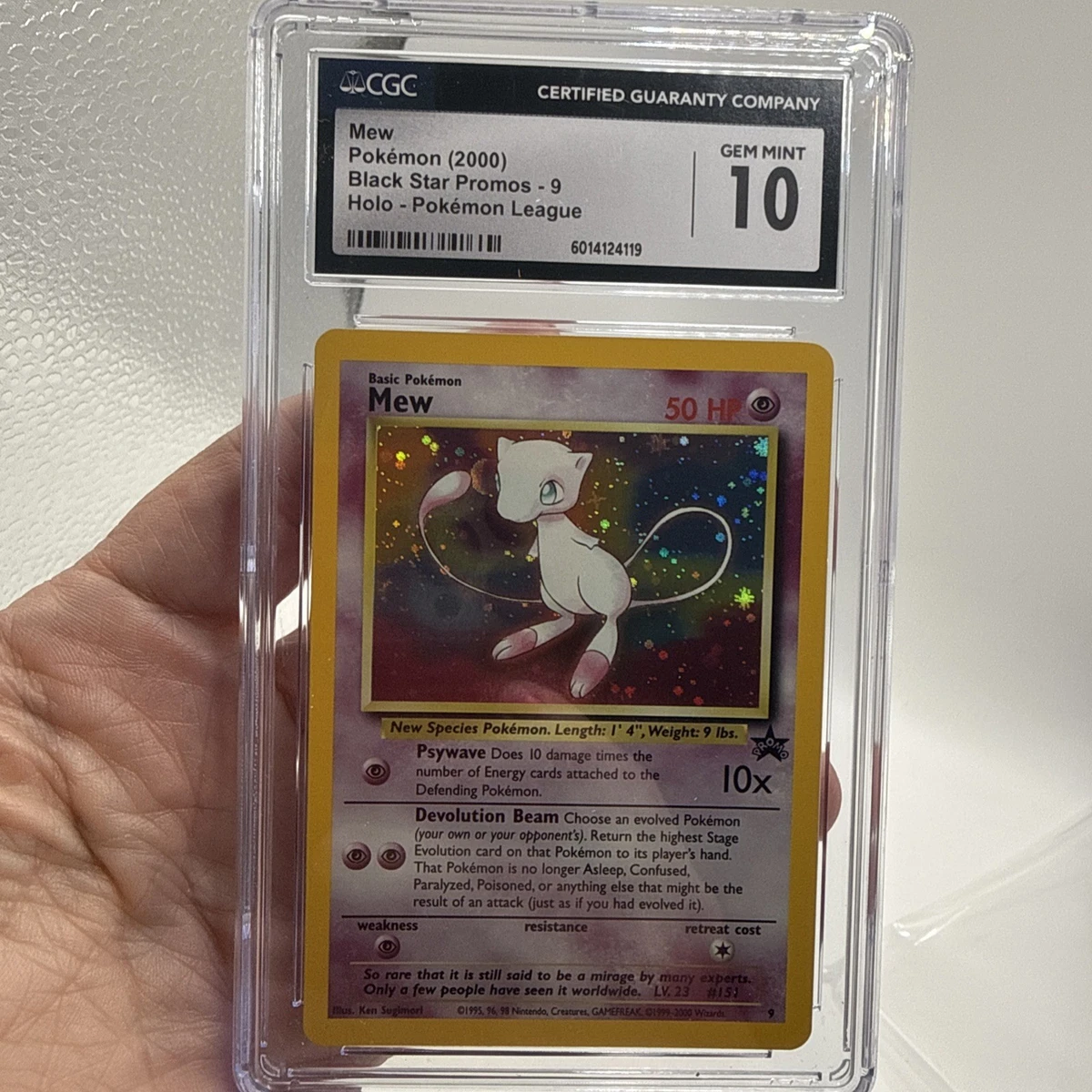 25+ Pokémon TCG Grade 10 Mew Individual Collectible Card Game