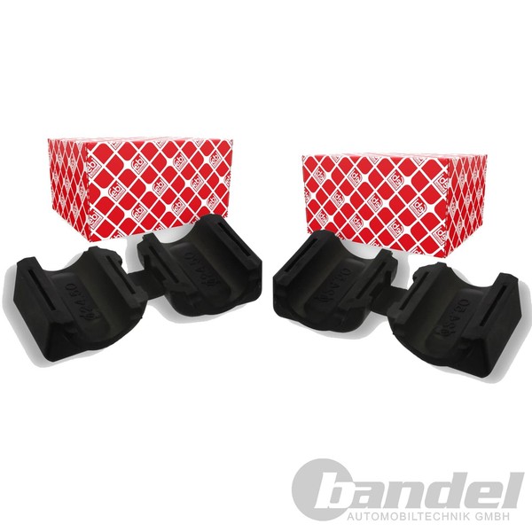 2X febi 24,5Mm Stabilager Vorne Passend FüR CitroËN C5 Peugeot 407 508 Li+Re-image
