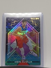 2021-22 Panini Recon - Deni Avdija #151 Purple /49