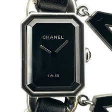 Chanel H7471 15mm SS Black Dial Quartz Watch 2022 #OKW1017