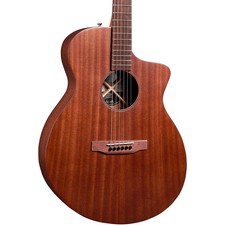 Martin SC-10E Modern Sapele SC Acoustic-Electric Guitar, Solid Sapele Top