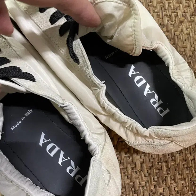 Prada Cropped Sneakers, Size 280, Excellent Condition thumbnail 2