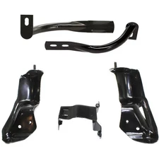 Set of 3 Bumper Bracket For Chevrolet Silverado 1500 99-02 Front Driver Side