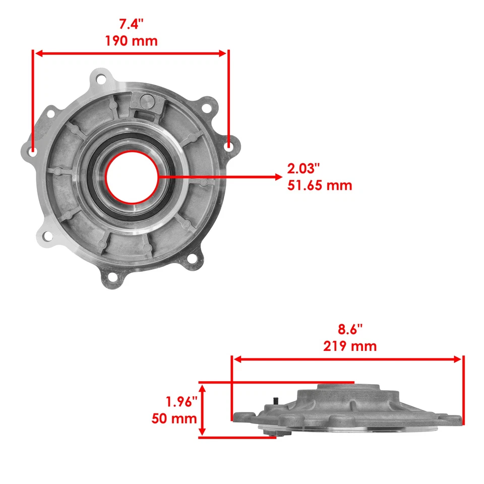 Kit reconstruido diferencial delantero para Polaris Sportsman 700 2002-2006 / MV7 2005 Foto 2 de 4