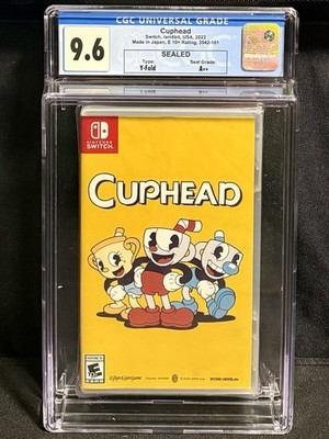 Cuphead Sealed CGC 9.6 A++ Nintendo Switch 2022 | eBay