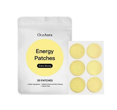 OceAura Extra Strong Energy Patch 30 Ct Energy & Endurance w/ Ginseng