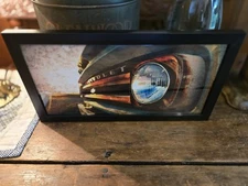 6" X 12" Rustic/Mancave/Antique Chevy Truck Photography, Great Christmas Gift