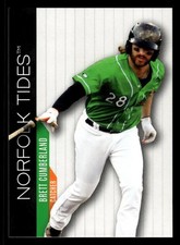 Brett Cumberland 2021 Choice Norfolk Tides #8 Norfolk Tides