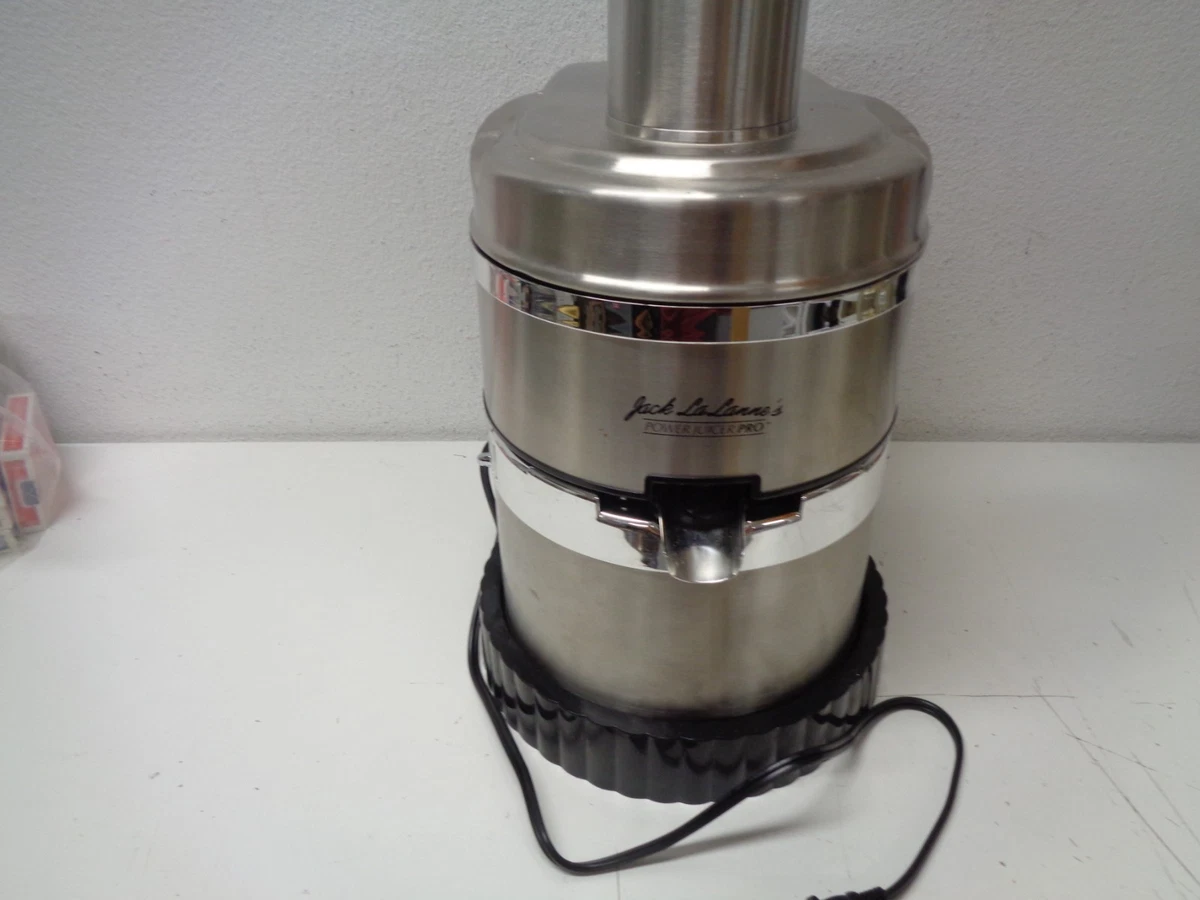 Las mejores ofertas en Jack Lalanne Power Juicer Acero Inoxidable Las mejores ofertas en Jack Lalanne Power Juicer Acero Inoxidable
