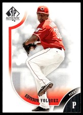 Edinson Volquez 2009 SP Authentic #36 Reds MLB READ FREE SHIPPING AutographDen