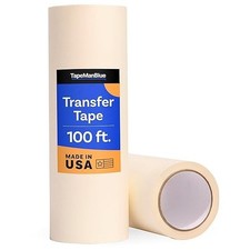 12" x 100' Roll of Paper Transfer Tape for Vinyl, Made in America, Premium-Grade