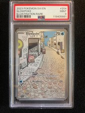 2023 Pokemon Scarlet & Violet Slowpoke #204/198 IR PSA 9