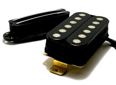 Phat Duo Hot HS Pickup Set Bridge Screamer + DuoRail Strat Sized Humbucking Neck - Image 1 of 4