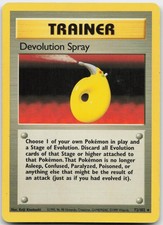 Devolution Spray 72/102 Rare Base Set Unlimited Pokemon Lightly Played