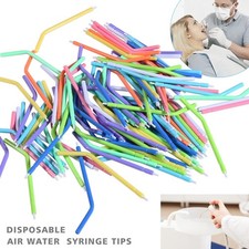 1000Pcs Dental Disposable Spray Tips Triple Nozzles For 3Way Air Water Syringe