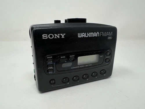 *FOR PARTS OR REPAIR* VTG Sony Walkman AVLS Cassette Player WM-FX28 FM/AM Radio