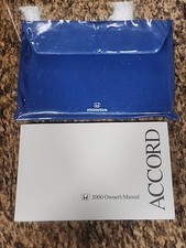 00 2000 Honda Accord Coupe Owners Manual