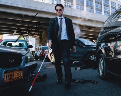 CHARLIE COX signed Autogramm 20x25cm DAREDEVIL in Person autograph COA