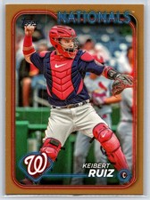 2024 Topps Keibert Ruiz #239 Gold /2024 Washington Nationals