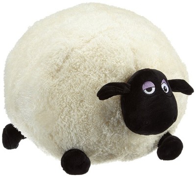 NICI Plush toy Shaun the Sheep Shirley 19.6in Plush Doll Fluffy 50cm 