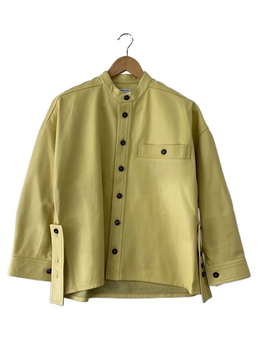 Bottega Veneta 22 /Leather Jacket Blouson/34/Leather/Ylw/712077// 3617