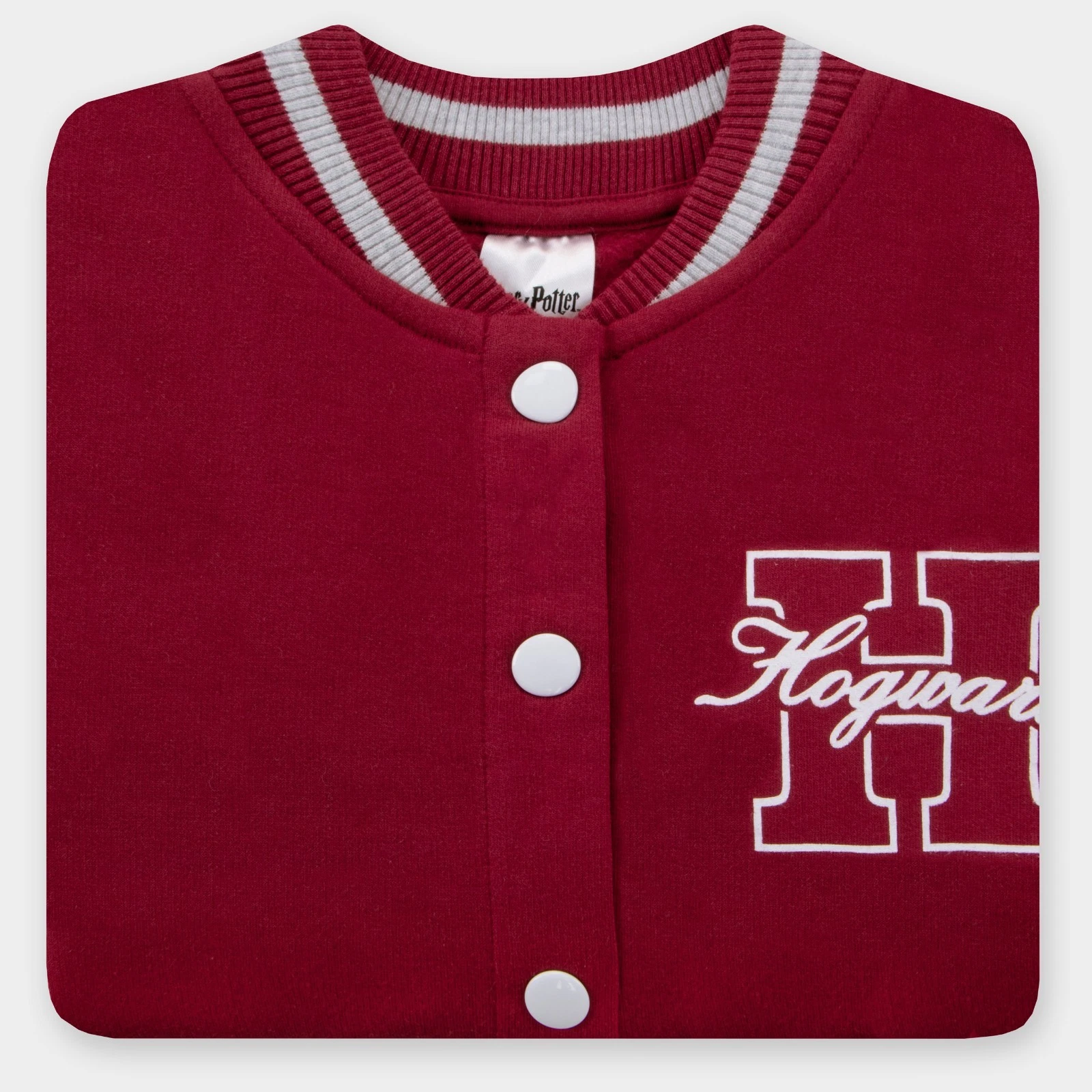 Harry Potter Bomber Jacket | Kids Hogwarts Varsity Jacket | Girls Red Jacket