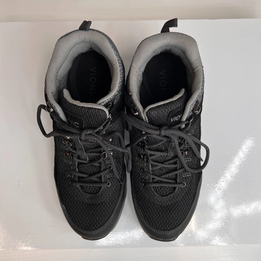 Vionic Women Shoe 8.5 Cypress Mid Top Lace Up Sneaker Hike Trail Run Gym Core Ex - Image 2 of 4