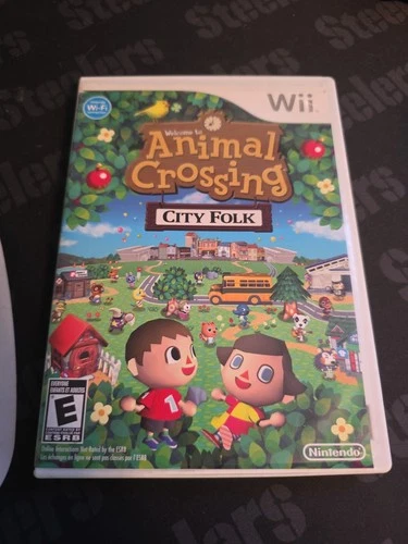 Nintendo Wii Animal Crossing City Folk No Manual