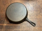 Vintage Wagner Ware Sidney O #8 Cast Iron Skillet Pan 1058J Smooth Bottom Flat