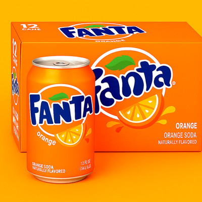 (0,40 EUR/100ml) Fanta Orange USA Import 12x0,355ml Vorteilspack (inkl. Pfand)