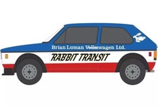 1/64 Greenlight Volkswagen Rabbit GTI Widebody Transit 1980 36110 Diecast